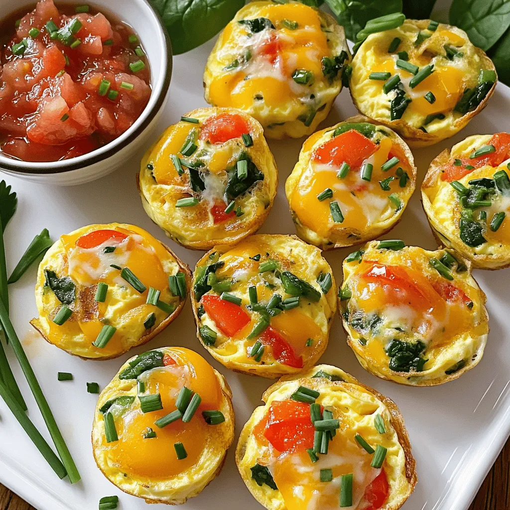 Für die Gemüse-Käse-Omelette-Häppchen brauchst du: