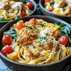 Für Cowboy Butter Chicken Linguine brauchst du: - 500g Linguine-Nudeln - 400g entbeinte, hautlose Hähnchenschenkel, gewürfelt - 4 Esslöffel Cowboy-Butter - 3 Knoblauchzehen, fein gehackt - 1 Teelöffel geräuchertes Paprikapulver - 1 Teelöffel getrockneter Oregano - 1/2 Teelöffel Cayennepfeffer (nach Geschmack anpassen) - 1/2 Tasse Kirschtomaten, halbiert - 1 Tasse Spinatsalatblätter - 1/4 Tasse geriebener Parmesan (optional) - Salz und Pfeffer nach Geschmack - Frische Petersilie, gehackt, zum Garnieren Für die Cowboy Butter brauchst du: - 113g ungesalzene Butter, weich - 1 Esslöffel Zitronensaft - 1 Esslöffel frisch gehackte Petersilie - 1 Esslöffel frisch gehackte Schnittlauch - 1 Teelöffel Knoblauchpulver - 1/2 Teelöffel Zwiebelpulver - 1/2 Teelöffel Salz - 1/4 Teelöffel schwarzer Pfeffer Um die besten Zutaten für dein Gericht auszuwählen, beachte: - Wähle frische und hochwertige Hähnchenstücke. Achte auf die Farbe und den Geruch. - Kaufe frisches Gemüse. Kirschtomaten sollten fest und glänzend sein. - Für die Nudeln, greife zu hochwertigen Marken. Sie kochen besser. - Verwende frische Kräuter, wenn möglich. Sie geben mehr Aroma. - Achte auf gute Butter. Sie macht einen großen Unterschied im Geschmack. Diese Tipps helfen dir, die besten Zutaten auszuwählen und dein Gericht noch köstlicher zu machen. Du kannst das volle Rezept für Cowboy Butter Chicken Linguine hier finden: [Full Recipe]. Um Cowboy Butter zu machen, brauchst du weiche Butter. Mische die Butter mit Zitronensaft und frischen Kräutern. Füge dann Knoblauch- und Zwiebelpulver hinzu. Vergiss nicht das Salz und den Pfeffer. Rühre alles gut um und gib die Mischung in ein kleines Behältnis. Lass sie im Kühlschrank stehen. So entfalten sich die Aromen gut. Nimm einen großen Topf und fülle ihn mit Salzwasser. Bring das Wasser zum Kochen. Füge die Linguine-Nudeln hinzu. Koche sie gemäß den Packungsanweisungen. Sie sollten al dente sein. Bevor du die Nudeln abseihst, bewahre 125 ml vom Nudelwasser auf. Das hilft später, die Sauce zu machen. Sei die Nudeln ab und stelle sie beiseite. Nehme eine große Pfanne und schmelze zwei Esslöffel Cowboy-Butter bei mittlerer Hitze. Füge die gewürfelten Hähnchenstücke hinzu. Würze sie mit geräuchertem Paprikapulver, Oregano, Cayennepfeffer, Salz und Pfeffer. Brate das Hähnchen für 6 bis 8 Minuten an. Es sollte goldbraun und gar sein. Rühre dann den gehackten Knoblauch ein. Füge die halbierten Kirschtomaten hinzu und koche alles 2 bis 3 Minuten, bis die Tomaten weich werden. Jetzt kommt der spannende Teil! Gib die gekochten Linguine und die Spinatblätter in die Pfanne. Mische alles gut durch. Wenn du eine leichtere Sauce möchtest, füge das aufbewahrte Nudelwasser hinzu. Rühre die restliche Cowboy-Butter ein, bis alles gut beschichtet ist. Richte die Pasta auf Tellern an. Du kannst etwas geriebenen Parmesan und frische Petersilie darüber streuen. Voilà, dein Cowboy Butter Chicken Linguine ist fertig! Ein häufiger Fehler ist, die Nudeln zu überkochen. Achten Sie darauf, die Linguine al dente zu kochen. So bleiben sie bissfest. Ein weiterer Fehler ist, die Gewürze nicht richtig zu dosieren. Probieren Sie stets die Mischung, bevor Sie sie servieren. Wenn das Hähnchen zu lange brät, wird es trocken. Halten Sie die Hitze im Auge und rühren Sie oft um. Die Cowboy Butter kann leicht angepasst werden. Wenn Sie Rosmarin mögen, fügen Sie einfach einen Teelöffel frisch gehackten Rosmarin hinzu. Dies verleiht der Butter einen neuen, leckeren Geschmack. Für eine schärfere Note können Sie mehr Cayennepfeffer verwenden. Seien Sie jedoch vorsichtig, damit es nicht zu scharf wird. Sie können auch andere Kräuter wie Thymian oder Basilikum ausprobieren. Ein gutes Anrichten macht viel aus. Servieren Sie die Linguine in tiefen Schalen. Fügen Sie einige Kirschtomaten obenauf für eine schöne Farbe hinzu. Ein Klecks Cowboy Butter in der Mitte macht das Gericht ansprechend. Streuen Sie frisch gehackte Petersilie darüber für das letzte Finish. Parmesan passt gut dazu, aber er ist optional. Genießen Sie die Mahlzeit und lassen Sie Ihre Gäste wissen, dass sie nach dem Full Recipe fragen können! {{image_4}} Wenn Sie eine vegetarische Variante von Cowboy Butter Chicken Linguine möchten, gibt es viele Optionen. Statt Hähnchen können Sie Tofu oder Tempeh verwenden. Beide sind proteinreich und nehmen die Gewürze gut auf. Soja- oder Kichererbsen-Nudeln sind auch eine tolle Wahl. Diese Nudeln bieten Ihnen zusätzliches Protein und Ballaststoffe. Fügen Sie mehr Gemüse wie Zucchini oder Paprika hinzu, um den Geschmack zu verbessern. Wenn Hähnchen nicht Ihr Ding ist, probieren Sie Garnelen oder Lachs. Diese Meeresfrüchte sind schnell zu garen und passen perfekt zu Cowboy Butter. Für eine noch einfachere Option verwenden Sie vorgegartes Hähnchen oder Reste vom Grill. Vegane Alternativen sind ebenfalls möglich. Pflanzenbasierte Hähnchenprodukte oder Linsen sind gute Optionen. Sie sind nahrhaft und fügen viel Geschmack hinzu. Um die Schärfe anzupassen, können Sie die Menge an Cayennepfeffer ändern. Für mehr Schärfe fügen Sie einfach mehr hinzu. Wenn Sie es milder mögen, lassen Sie den Cayennepfeffer ganz weg. Sie können auch milde Paprika verwenden, um einen sanften Geschmack zu erreichen. Für mehr Tiefe können Sie auch frische Chilis oder einen Spritzer scharfe Soße hinzufügen. Experimentieren Sie mit den Aromen, um Ihre perfekte Mischung zu finden. Um die Reste von Cowboy Butter Chicken Linguine frisch zu halten, lass sie zuerst abkühlen. Fülle die Nudeln dann in einen luftdichten Behälter. Achte darauf, dass keine Luft eindringt. So bleiben die Aromen erhalten. Du kannst die Reste im Kühlschrank bis zu drei Tage aufbewahren. Wenn du sie länger lagern möchtest, kannst du sie einfrieren. Falls du die Reste einfrieren möchtest, teile sie in Portionen auf. Verwende gefriergeeignete Behälter oder Beutel. Achte darauf, dass du die Luft so gut wie möglich entfernst. So verhinderst du Gefrierbrand. Du kannst die Linguine bis zu drei Monate im Gefrierfach aufbewahren. Um die besten Ergebnisse zu erzielen, beschrifte die Behälter mit Datum und Inhalt. Um die Linguine wieder aufzuwärmen, gibt es einige einfache Schritte. Du kannst die Nudeln in der Mikrowelle oder auf dem Herd erhitzen. Wenn du die Mikrowelle nutzt, gib etwas Wasser dazu, um die Feuchtigkeit zu halten. Decke die Schüssel ab und erhitze sie in Intervallen von 1-2 Minuten. Rühre zwischendurch um. Wenn du den Herd bevorzugst, erwärme die Nudeln in einer Pfanne bei niedriger Hitze. Füge etwas Olivenöl oder Brühe hinzu, um die Nudeln geschmeidig zu halten. Rühre oft um, bis sie gleichmäßig heiß sind. So bleibt das Gericht schmackhaft und lecker. Die perfekten Beilagen zu Cowboy Butter Chicken Linguine sind einfach. Ein frischer grüner Salat passt gut. Das bringt Frische und Crunch. Auch knuspriges Brot ist eine tolle Wahl. Es hilft, die köstliche Sauce aufzusaugen. Gegrilltes Gemüse kann ebenfalls eine gesunde und leckere Beilage sein. Es bringt mehr Farbe und Nährstoffe auf den Teller. Ja, du kannst andere Nudelarten verwenden. Spaghetti oder Fettuccine sind großartige Alternativen. Auch glutenfreie Nudeln funktionieren gut. Achte darauf, dass du die Kochzeit anpasst. Jede Nudel hat ihre eigene Garzeit. Probiere es aus und finde deine Lieblingsnudel für dieses Rezept. Für Meal Prep ist dieses Rezept ideal. Koche die Nudeln und das Hähnchen wie im Rezept. Teile die Portionen in Behälter auf. Du kannst die Cowboy Butter in kleinen Portionen dazugeben. Lagere die Behälter im Kühlschrank. So hast du eine schnelle Mahlzeit für die Woche. Erwärme die Portionen einfach in der Mikrowelle oder auf dem Herd. Cowboy Butter Chicken Linguine vereint köstliche Zutaten und einfache Schritte. Wir haben die Hauptzutaten, die Zubereitung und wichtige Tipps besprochen. Fehler beim Kochen zu vermeiden, macht den Prozess leichter. Variationen geben dir Freiheit, das Gericht nach deinem Geschmack zu ändern. Bewahre Reste gut auf, um die Freude später zu genießen. Mit diesem Rezept kannst du auch deine Essensvorbereitung optimieren. Jetzt liegt es an dir, dieses Gericht auszuprobieren und deine eigenen Kreationen zu schaffen!